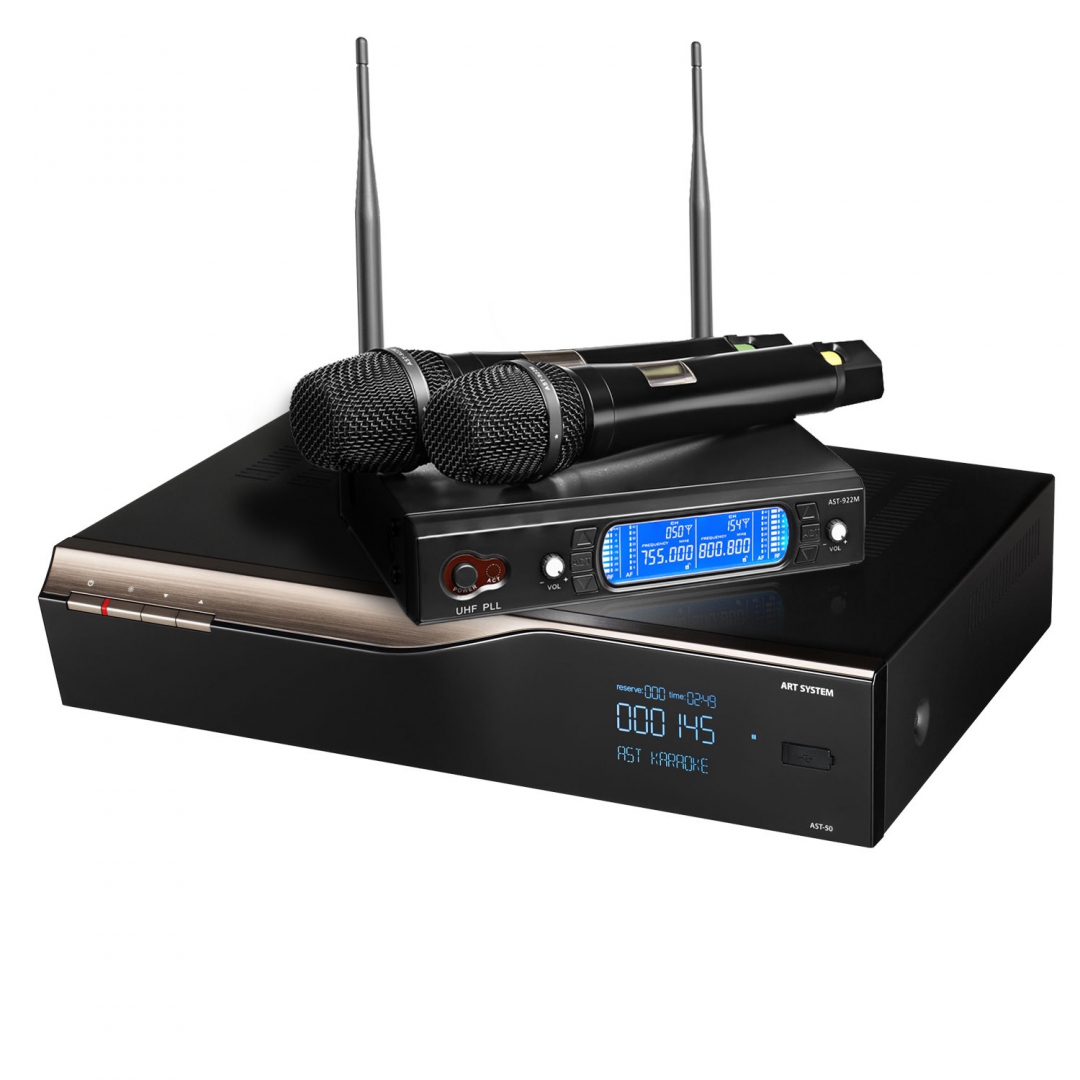 караоке-комплект AST-50 c микрофонами