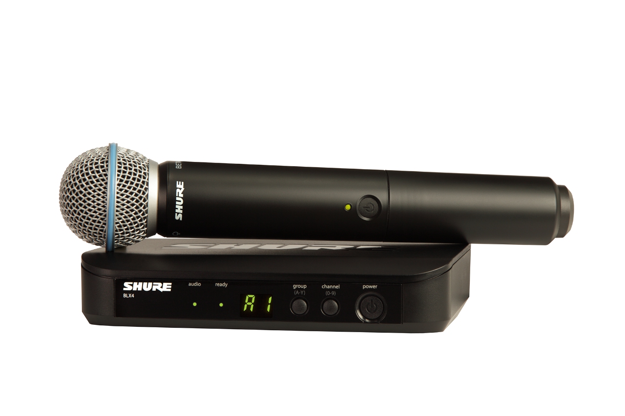SHURE BLX24E/B58 M17 вокальная радиосистема
