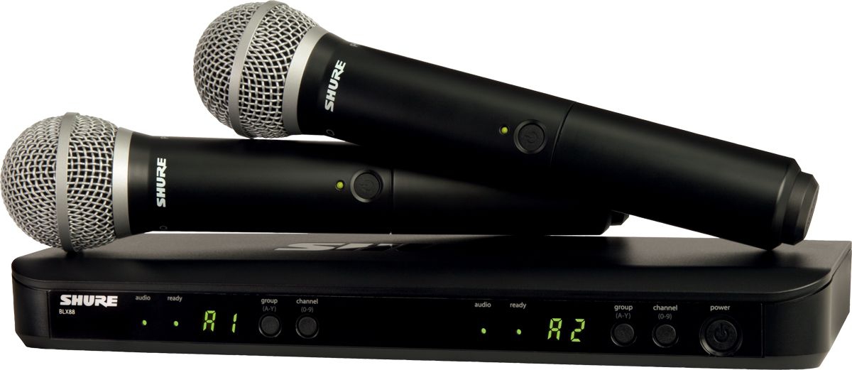 SHURE BLX288E/PG58 M17 вокальная радиосистема